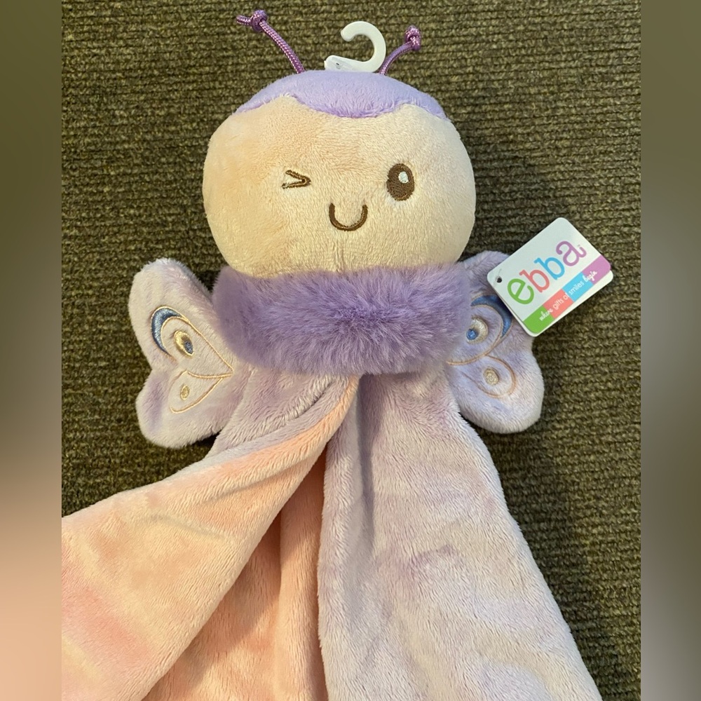 Aurora Butterfly Baby Plush - Picture 3 of 5